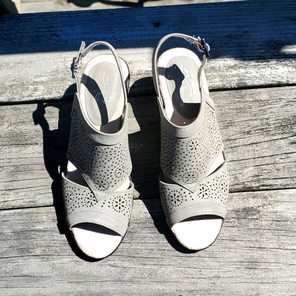 EASY STREET SANDAL CONFORT WAVE SIZE 6 1/2 - Picture 6 of 17